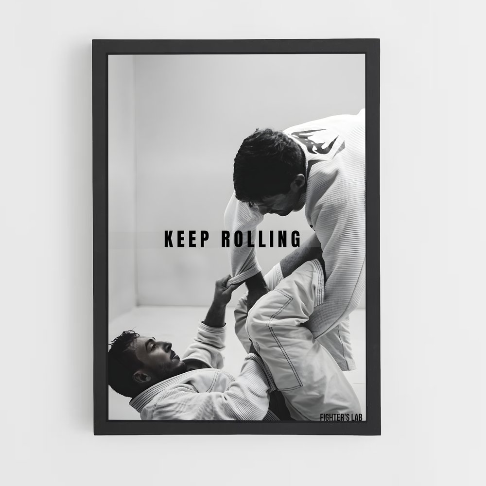 Poster Maître du Jiu-Jitsu – affiche Jiu-jitsu brésilien (vue 2)